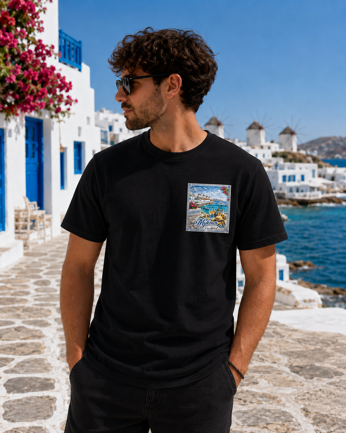 Mykonos Riviera T-shirt