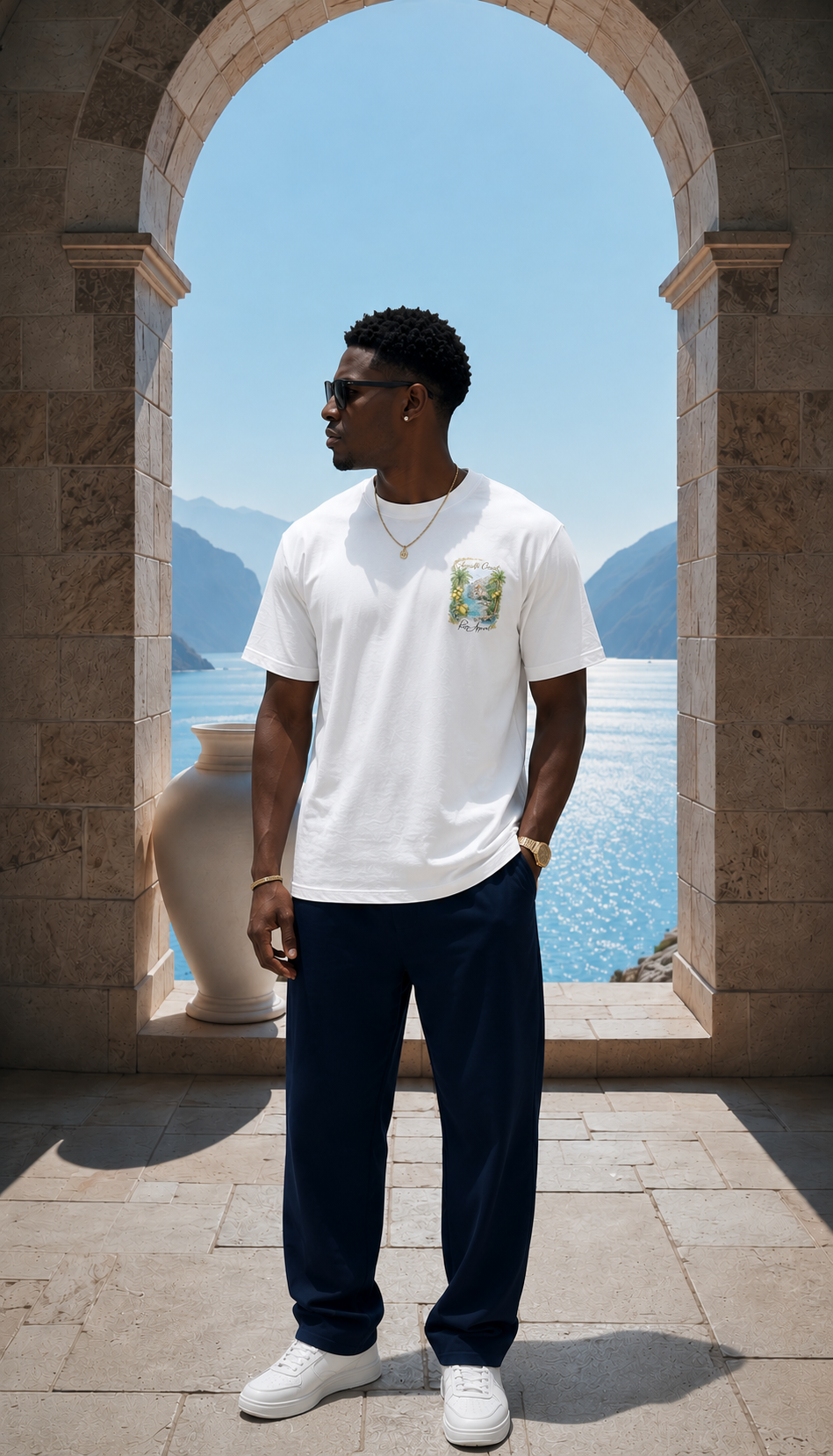 Amalfi Coast Italian Summer T-shirt