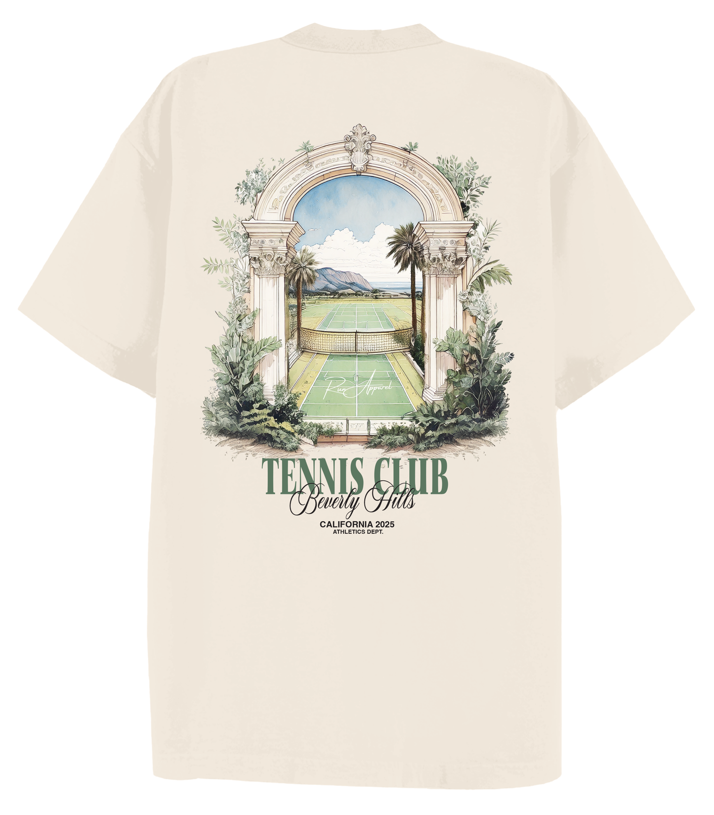 Beverly Hills California Tennis Club T-shirt