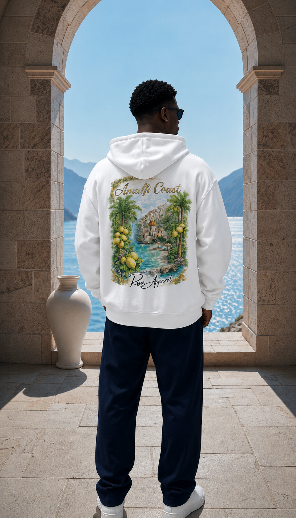 Amalfi Cost Italian Summer Hoodie