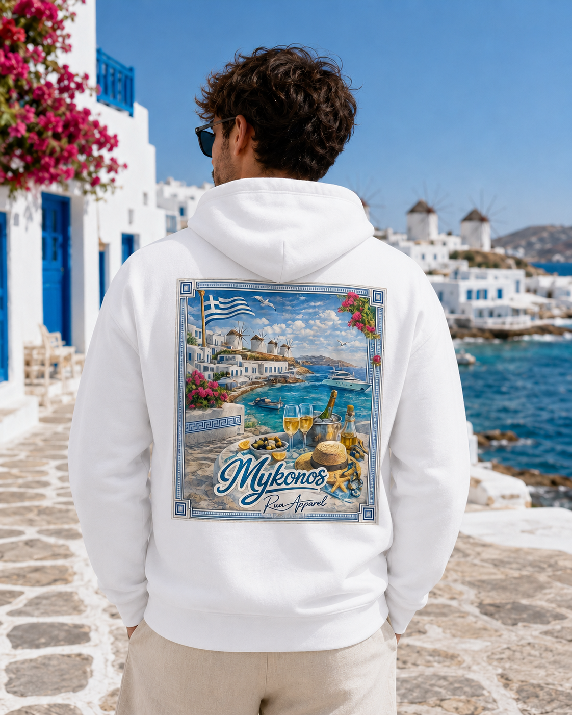 Mykonos Riviera Hoodie