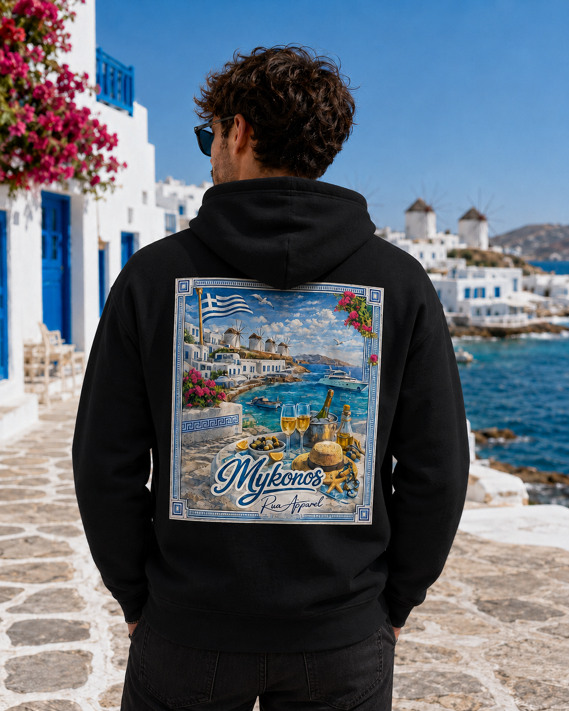 Mykonos Riviera Hoodie