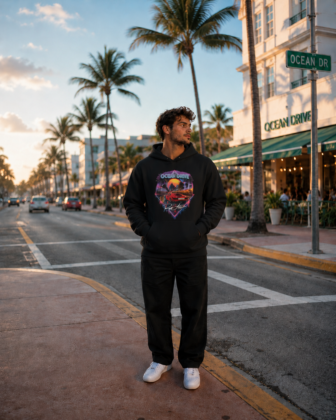 Ocean Drive Hoodie