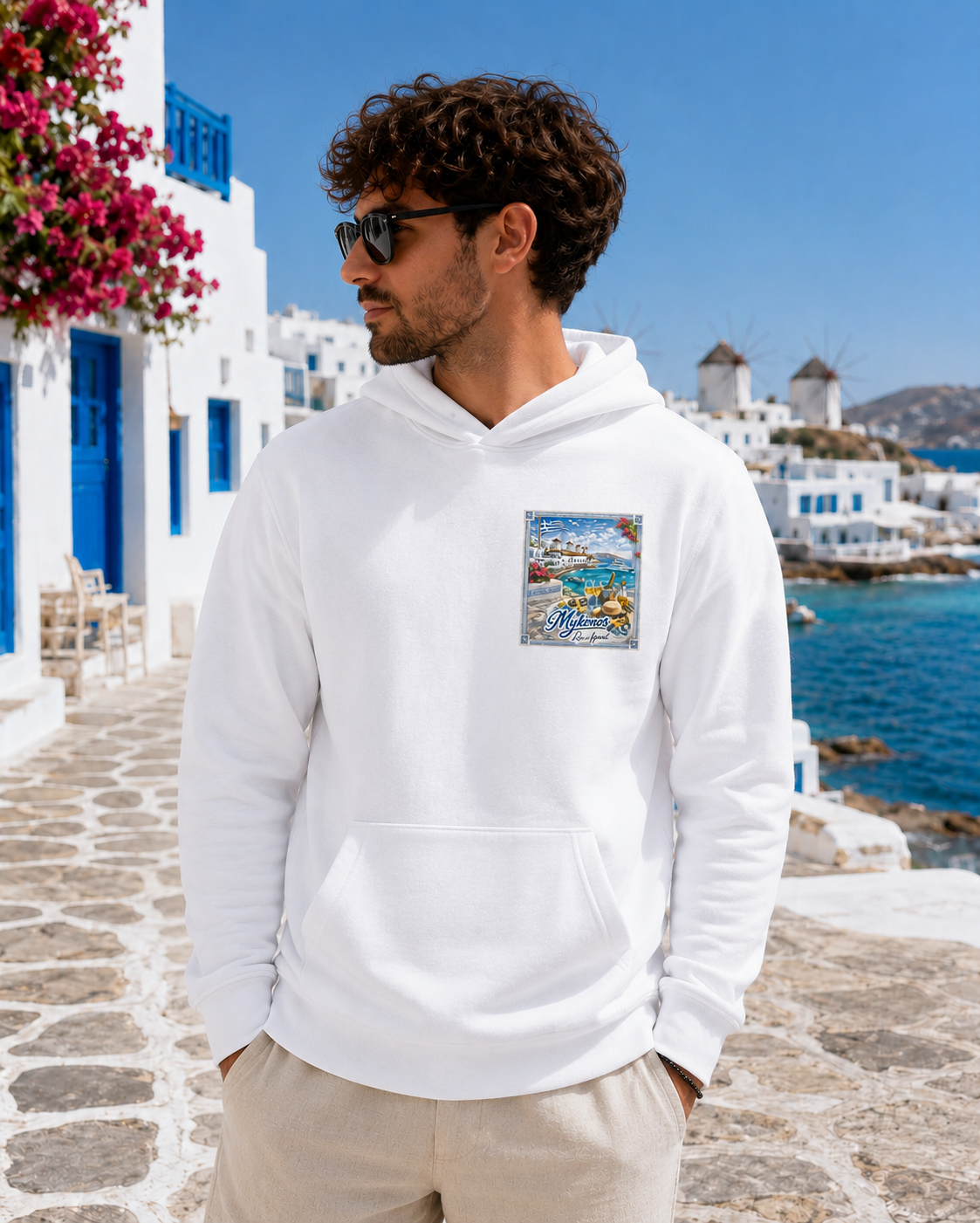 Mykonos Riviera Hoodie