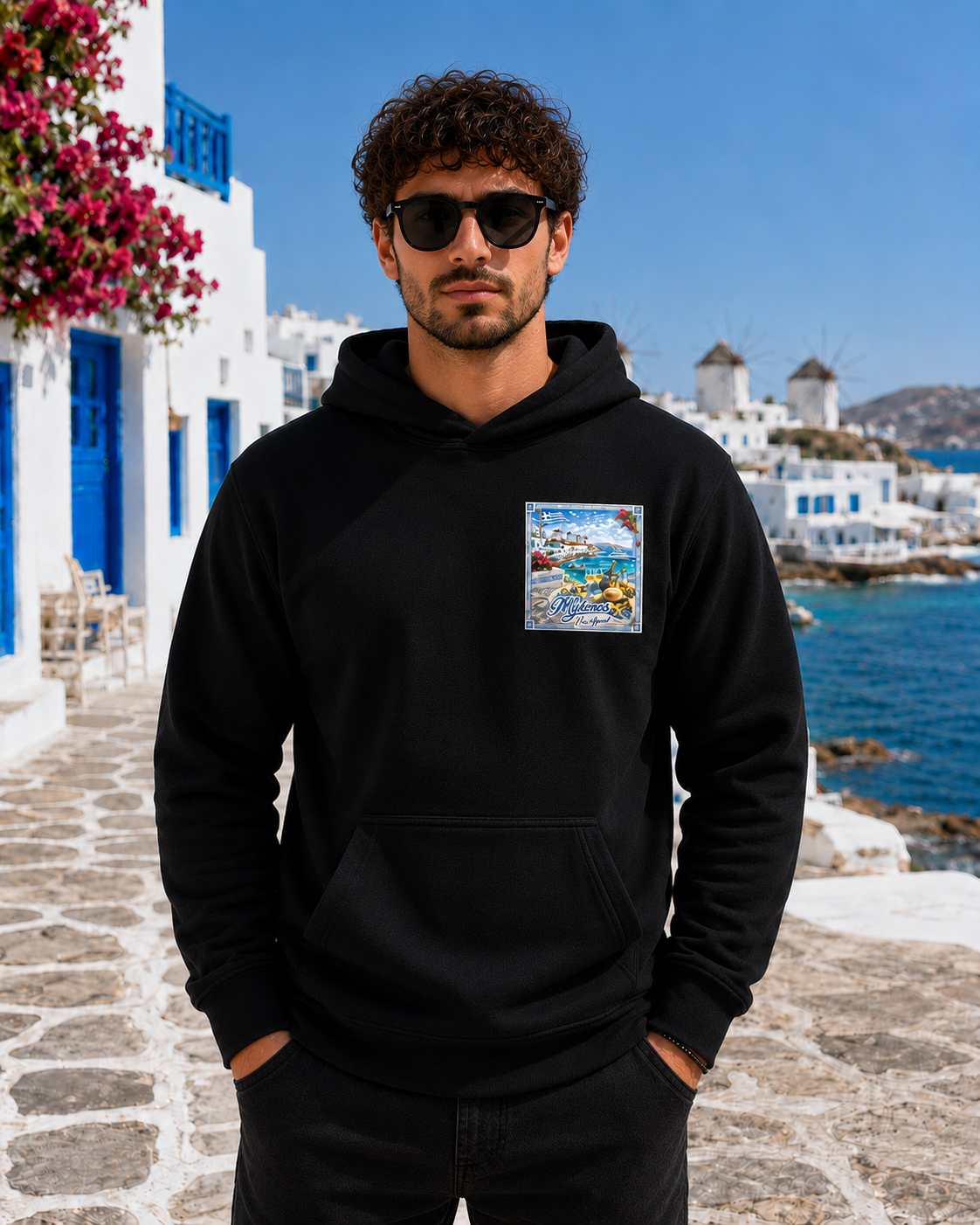 Mykonos Riviera Hoodie