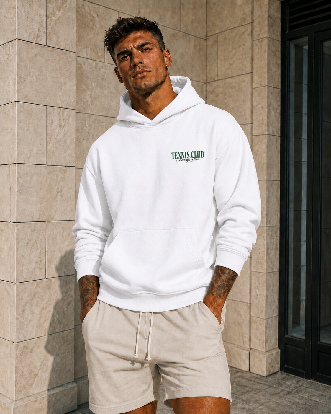 Beverly Hills California Tennis Club Hoodie