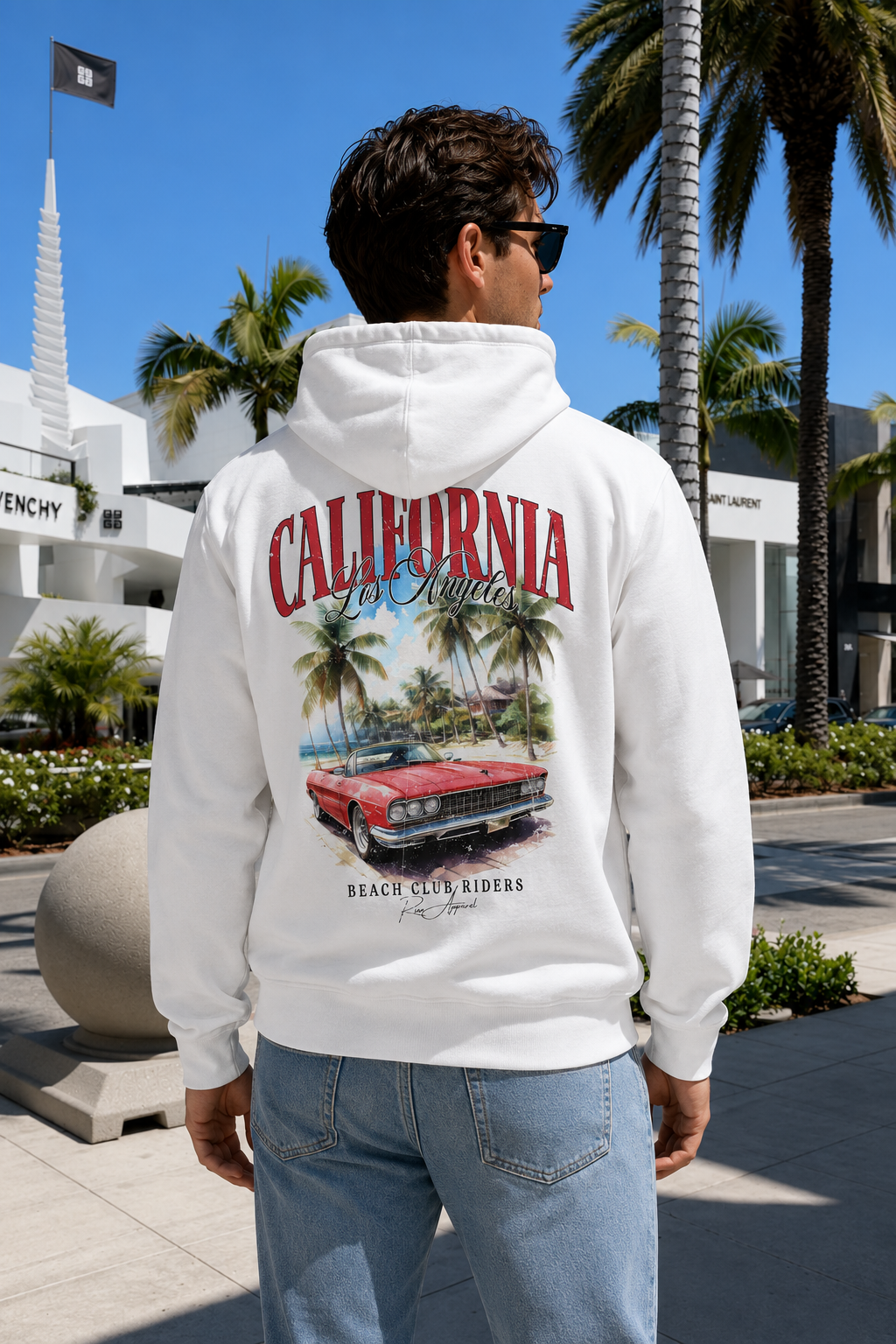 California Beach Club Riders Hoodie