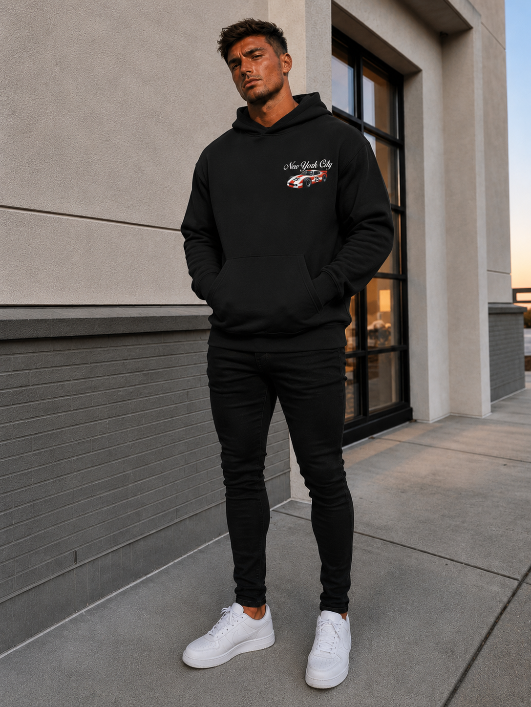 New York American Diner Hoodie