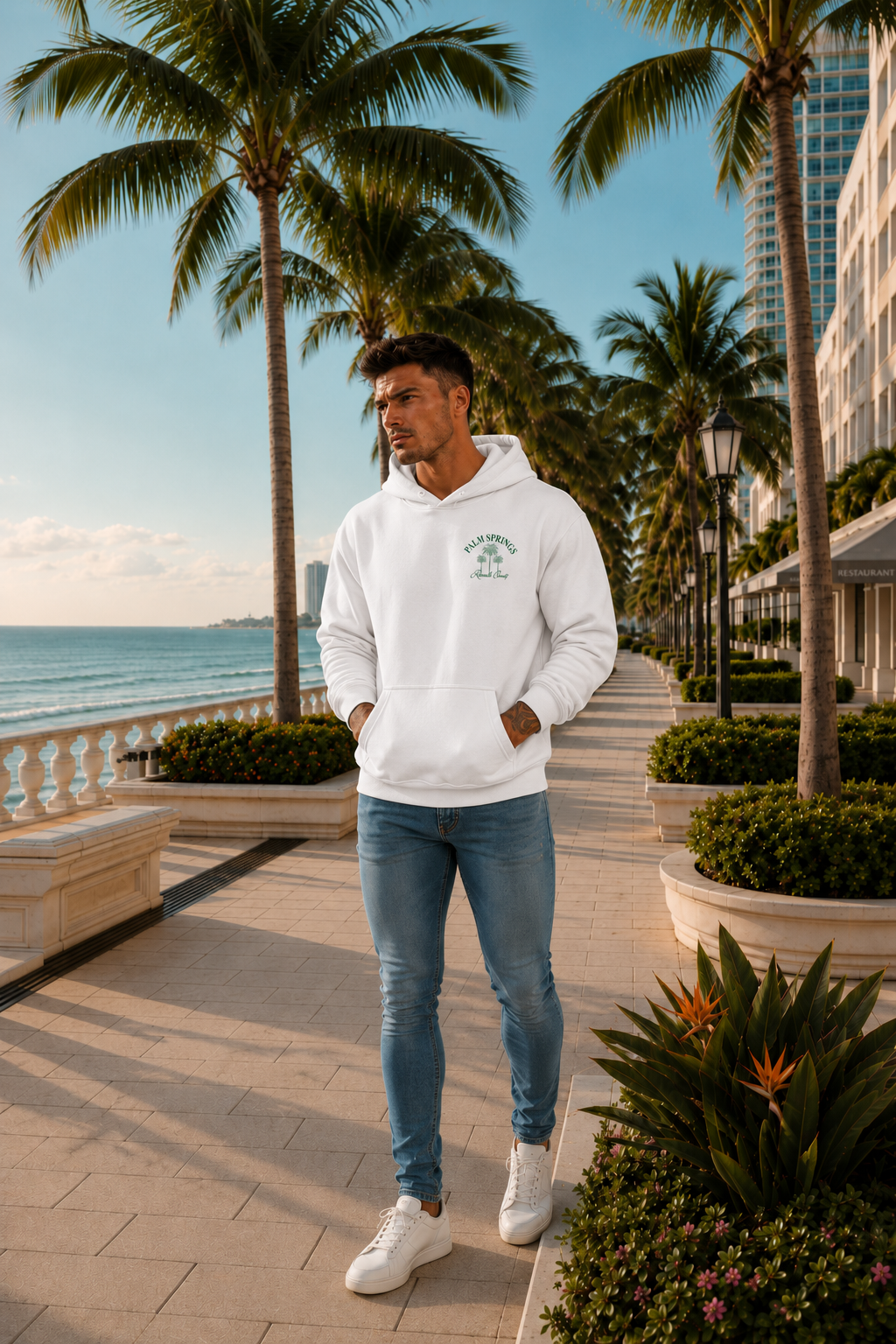 Palm Springs Riverside County Hoodie