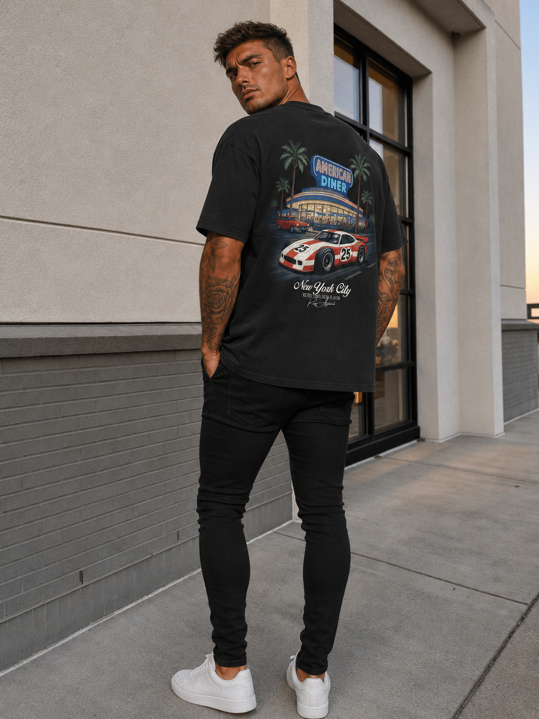 New York American Diner T-shirt