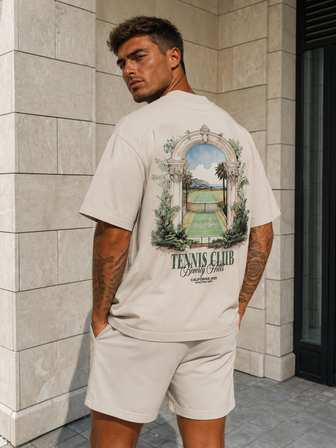 Beverly Hills California Tennis Club T-shirt