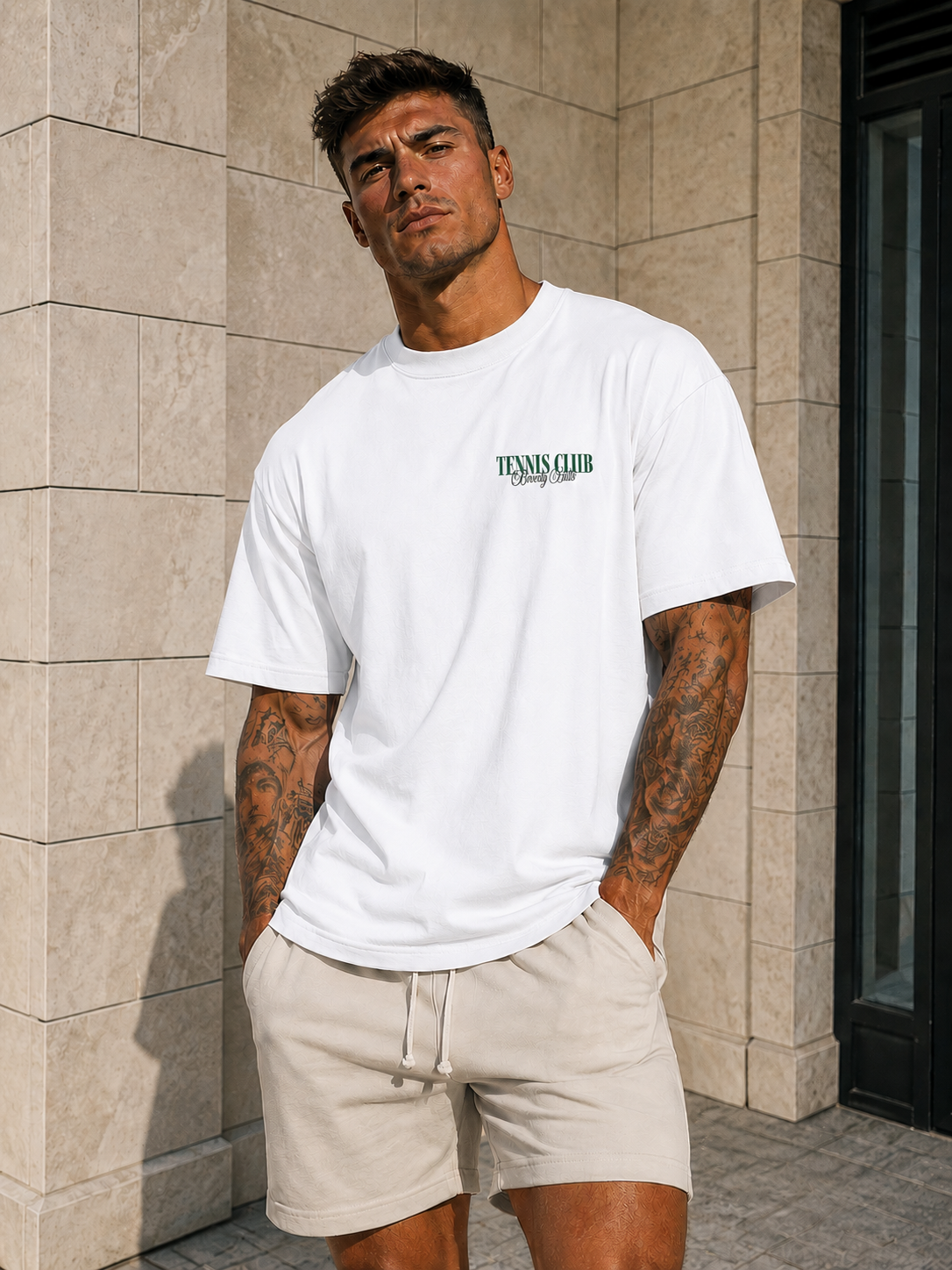 Beverly Hills California Tennis Club T-shirt