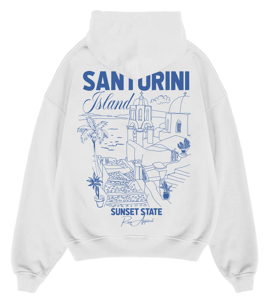 Santorini Island Hoodie
