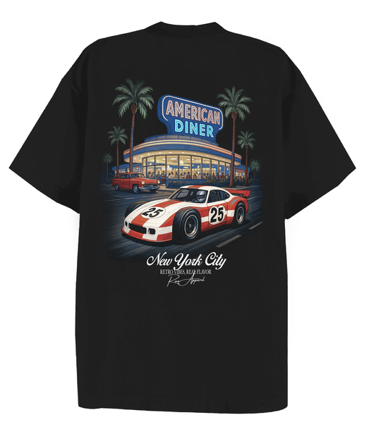 New York American Diner Junior T-Shirt